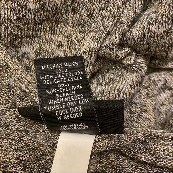 Lane Bryant Womens Dress 18/20 V Neck Knit 3/4 Sleeve Tie At Waist - Picture 5 of 5